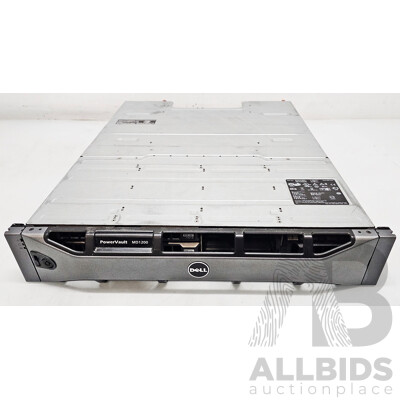 Dell (E03J) Powervault MD1200 12-Bay SAS Storage Array W/ 24TB Storage