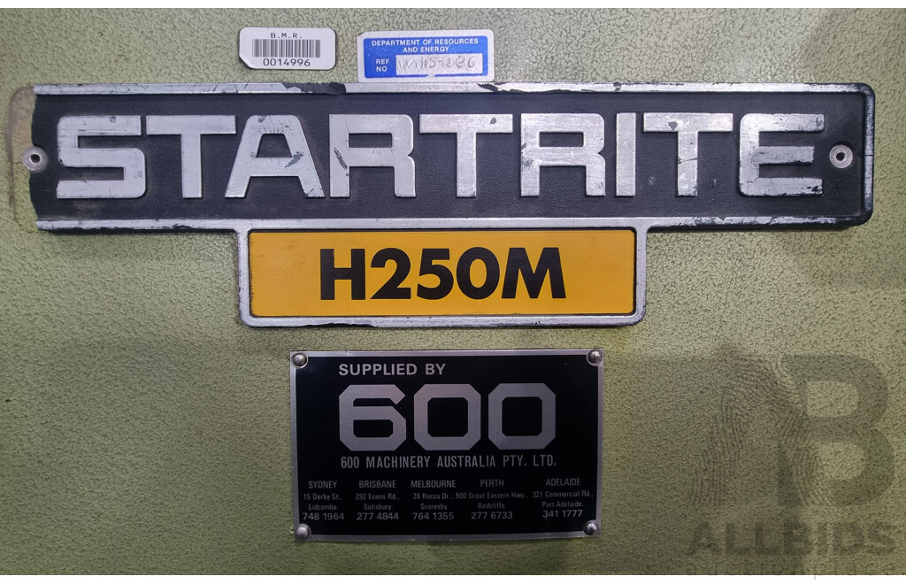 Industrial Startrite Horizontal Bandsaw