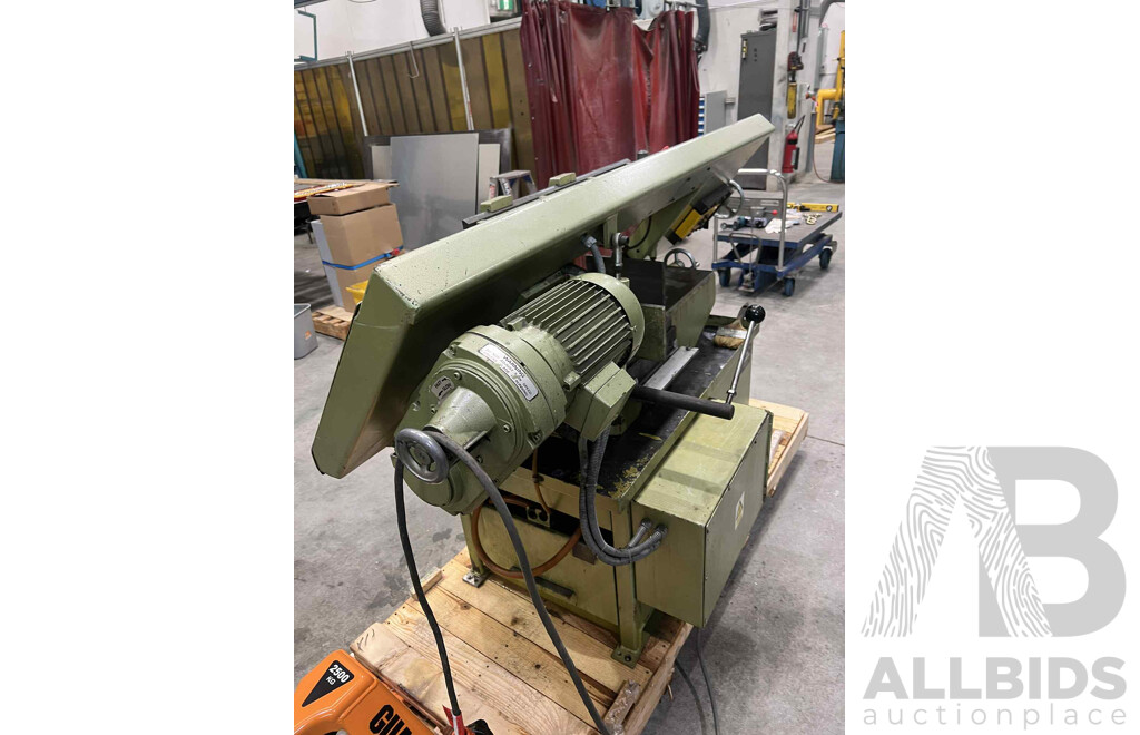 Industrial Startrite Horizontal Bandsaw