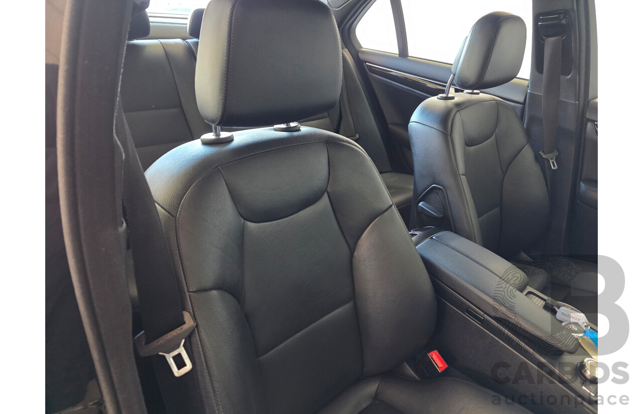6/2013 Mercedes-Benz C250 Avantgarde BE W204 MY13 4d Sedan Black Turbo 1.8L