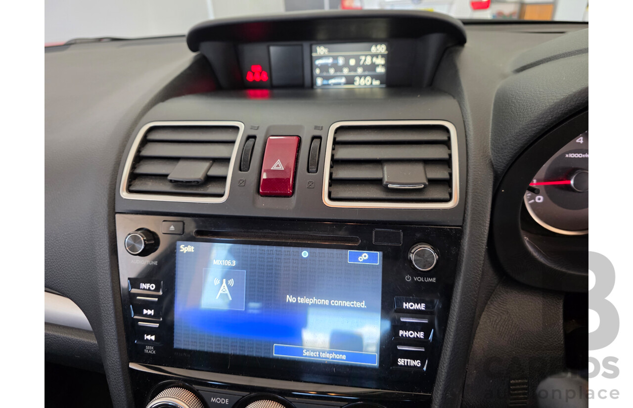 6/2015 Subaru Forester 2.5i MY14 4d Wagon Silver 2.5L