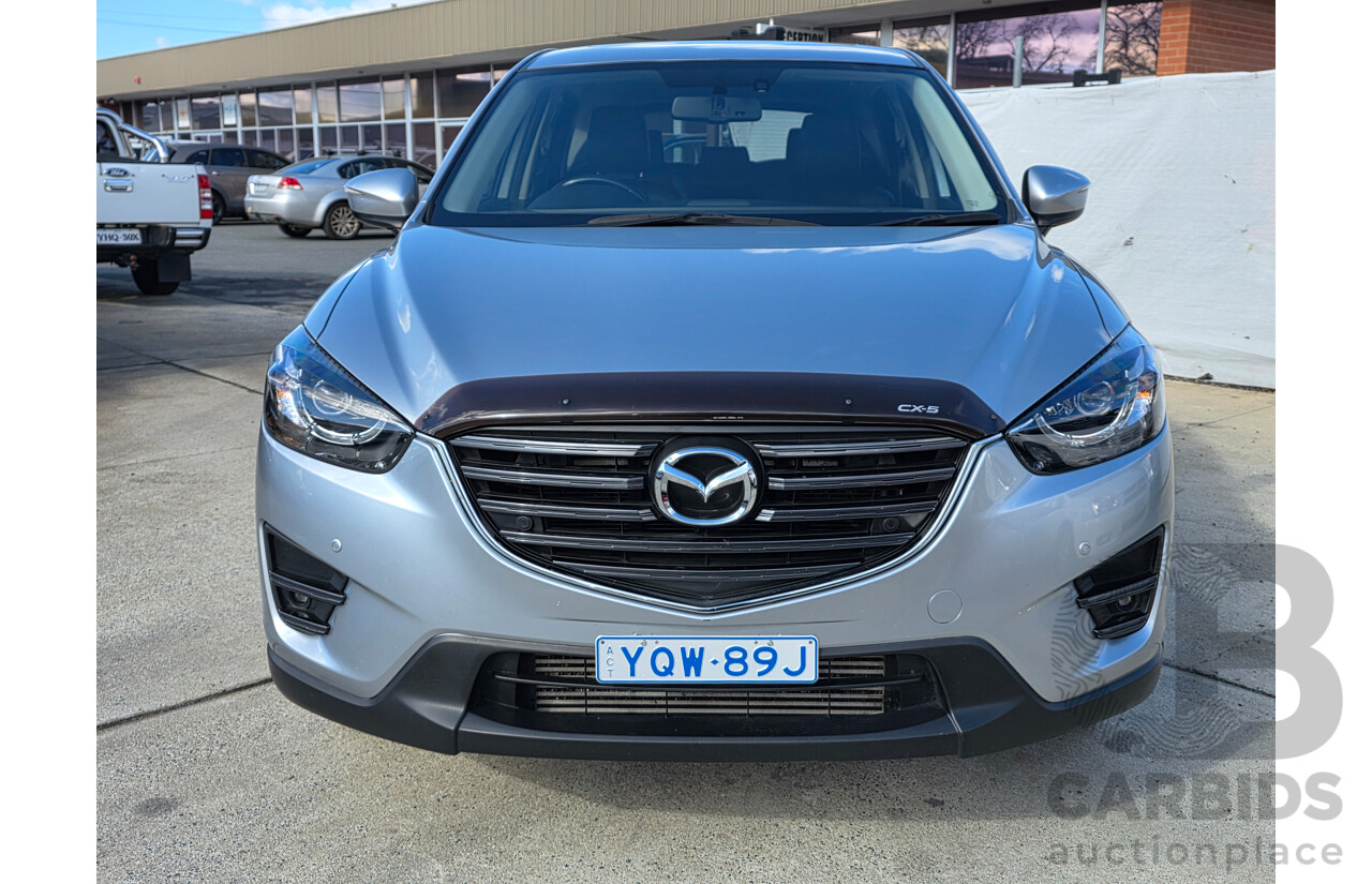 1/2015 Mazda CX-5 GT (4x4) MY15 4d Wagon Silver Turbo Diesel 2.2L