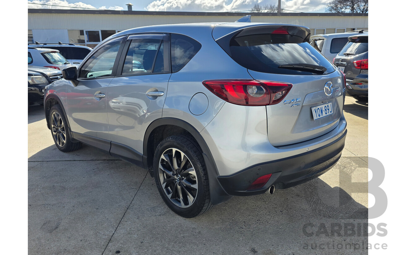 1/2015 Mazda CX-5 GT (4x4) MY15 4d Wagon Silver Turbo Diesel 2.2L