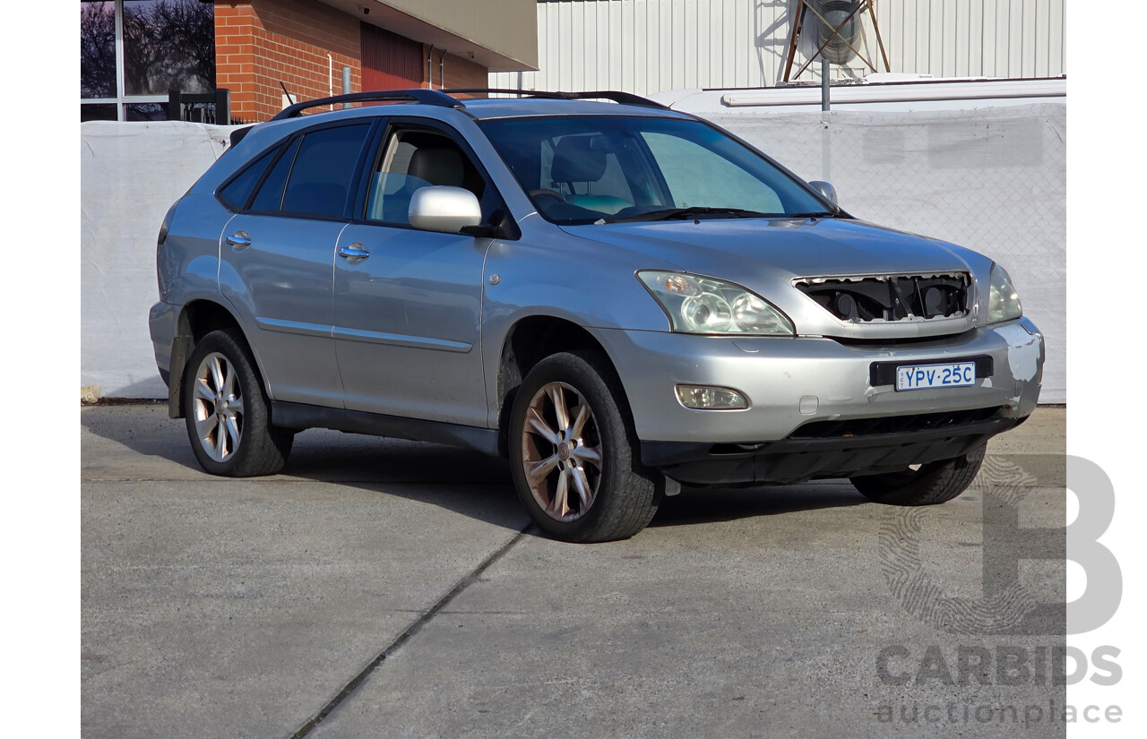 7/2007 Lexus RX350 Sports Luxury GSU35R 07 UPGRADE 4d Wagon Silver 3.5L