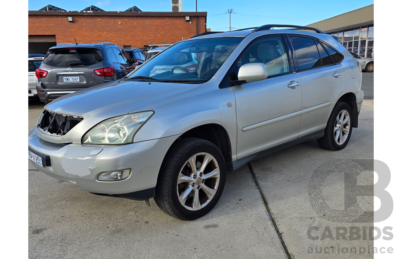 7/2007 Lexus RX350 Sports Luxury GSU35R 07 UPGRADE 4d Wagon Silver 3.5L