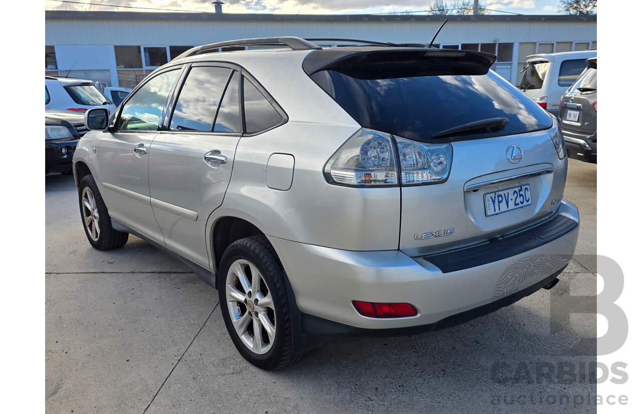 7/2007 Lexus RX350 Sports Luxury GSU35R 07 UPGRADE 4d Wagon Silver 3.5L