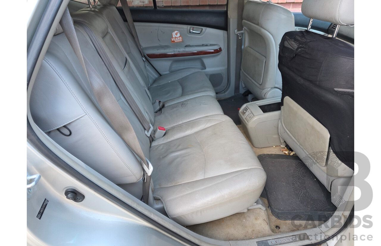 7/2007 Lexus RX350 Sports Luxury GSU35R 07 UPGRADE 4d Wagon Silver 3.5L