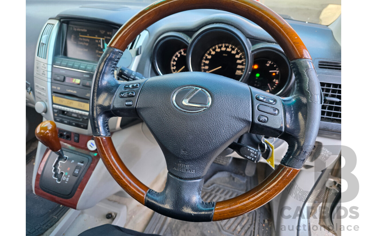 7/2007 Lexus RX350 Sports Luxury GSU35R 07 UPGRADE 4d Wagon Silver 3.5L