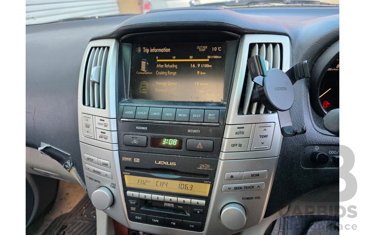 7/2007 Lexus RX350 Sports Luxury GSU35R 07 UPGRADE 4d Wagon Silver 3.5L