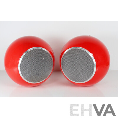 Funky Retro Elipson Planet L Sphere Speakers