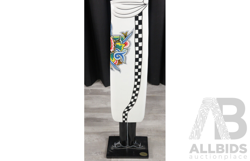 Toms Drag Steward L Alphonse Waiter Statue by Tom's Company
