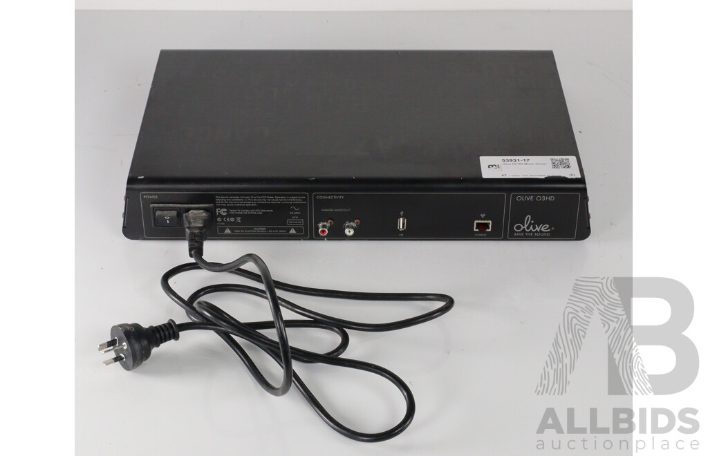 Olive 03HD Music Server