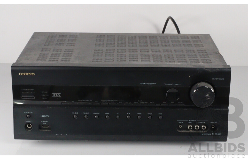 Onkyo AV Receiver TX SR 608
