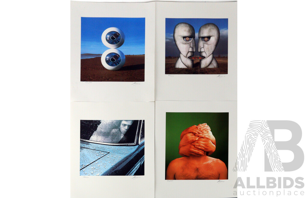 Limited Edition 432 of 500, 'Taken by Storm: The Album Art of Storm Thorgerson' Signed by Storm Thorgerson, Genesis Publications, 2007, Includes Four Limited Edition Prints Signed by the Artist, Hard Cover