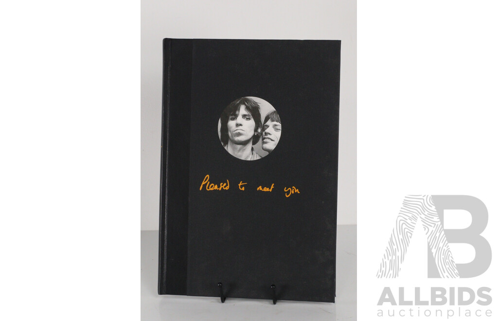 Limited Edition 764 of 1750, 'Pleased to Meet You', Signed by Michael Putland, Genesis Publications, 1999, Along with 'Hamburg Days the Paintings' by Klaus Voormann , Both Hard Covers