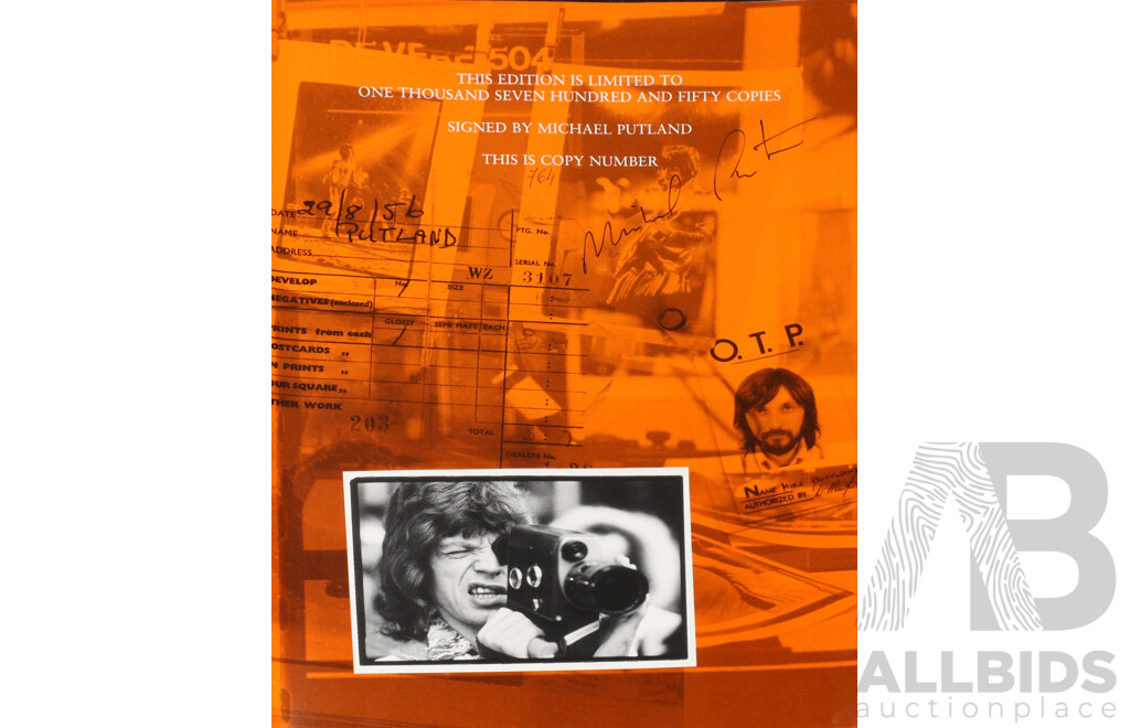 Limited Edition 764 of 1750, 'Pleased to Meet You', Signed by Michael Putland, Genesis Publications, 1999, Along with 'Hamburg Days the Paintings' by Klaus Voormann , Both Hard Covers