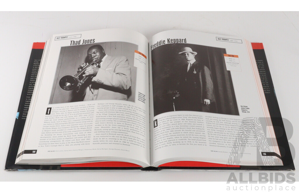 'Jazz Life', W Claxton & J E Berendt, Taschen Along with 'Jazz: Legends of Style' & 'Blues: Keeping the Faith', Both by K Shadwick, All Hardcovers with Dust Jackets
