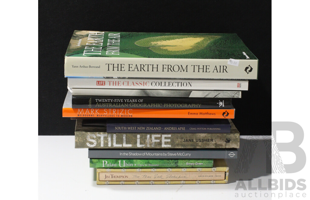 Collection Coffee Table Books Relating to Photography