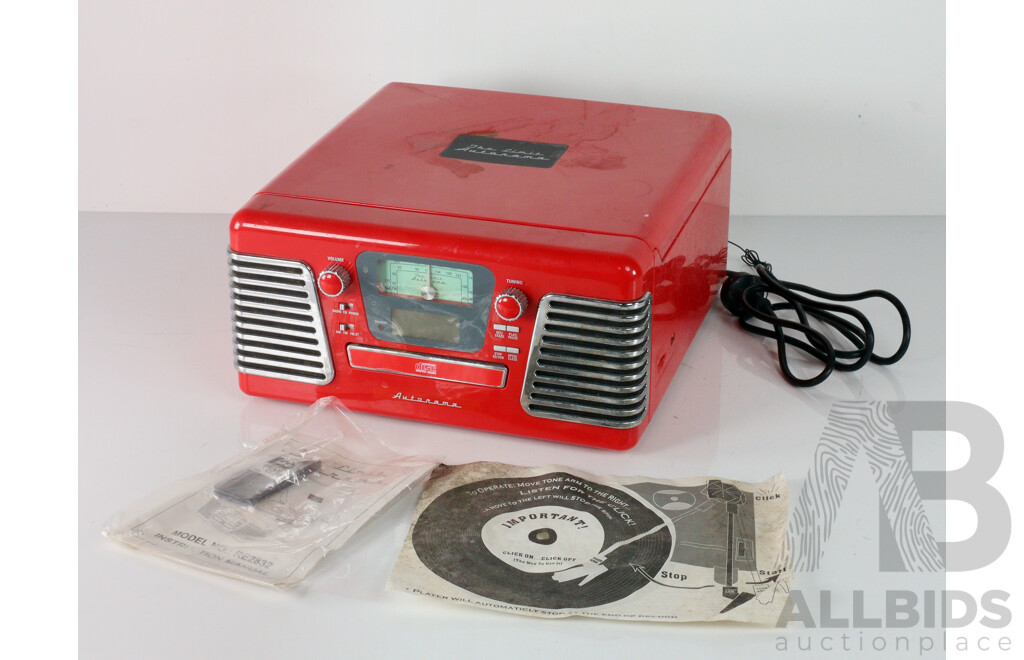 Retro Style The Limits AutoRama CD Player