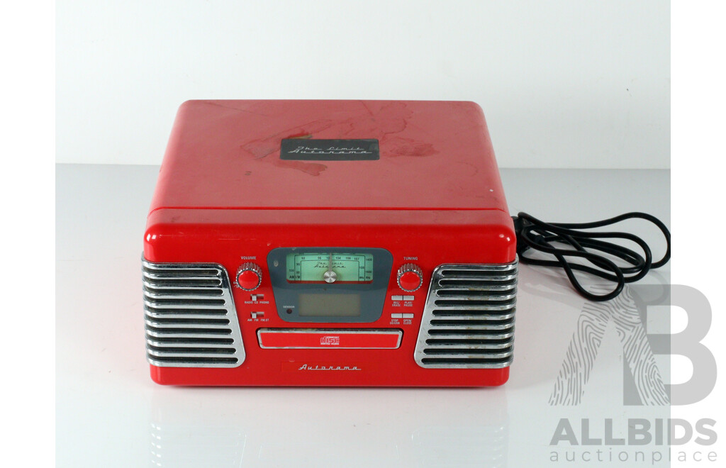 Retro Style The Limits AutoRama CD Player
