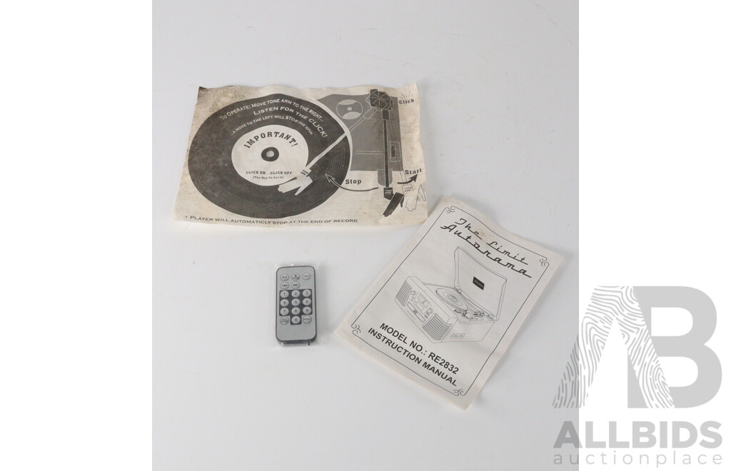 Retro Style The Limits AutoRama CD Player