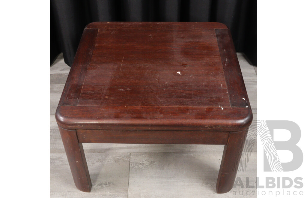 Small Hardwood Side Table