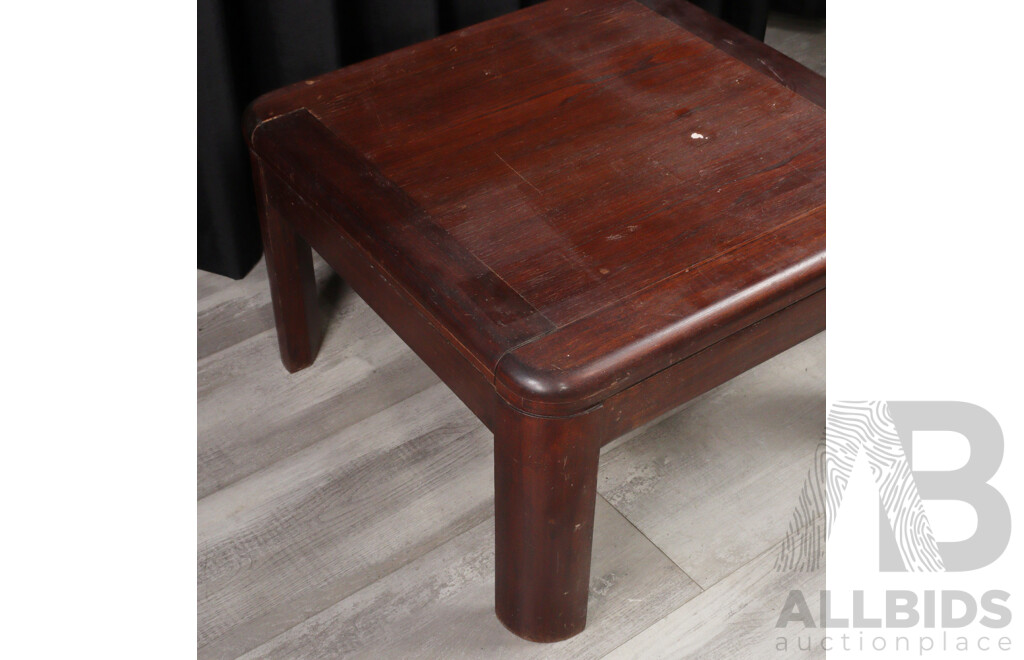 Small Hardwood Side Table