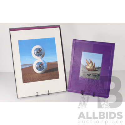 Limited Edition 432 of 500, 'Taken by Storm: The Album Art of Storm Thorgerson' Signed by Storm Thorgerson, Genesis Publications, 2007, Includes Four Limited Edition Prints Signed by the Artist, Hard Cover