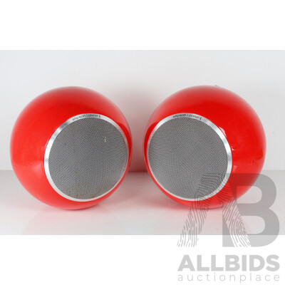 Funky Retro Elipson Planet L Sphere Speakers
