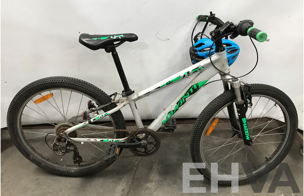 Avanti Shadow 7 Speed Kids' Mountain Bike with Helmet