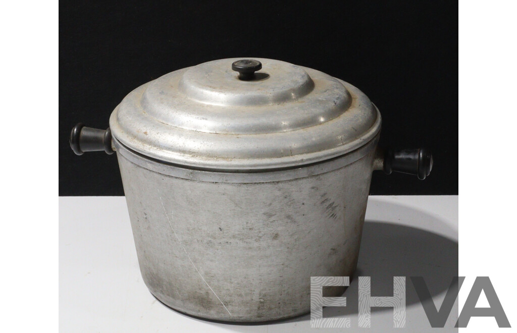 Vintage Lidded Cook Pot by Castalloy, South Australia