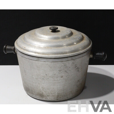 Vintage Lidded Cook Pot by Castalloy, South Australia