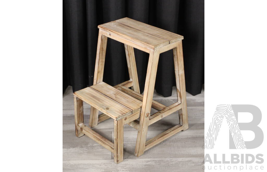 Timber Chalet Step Stool by Freedom Furniture