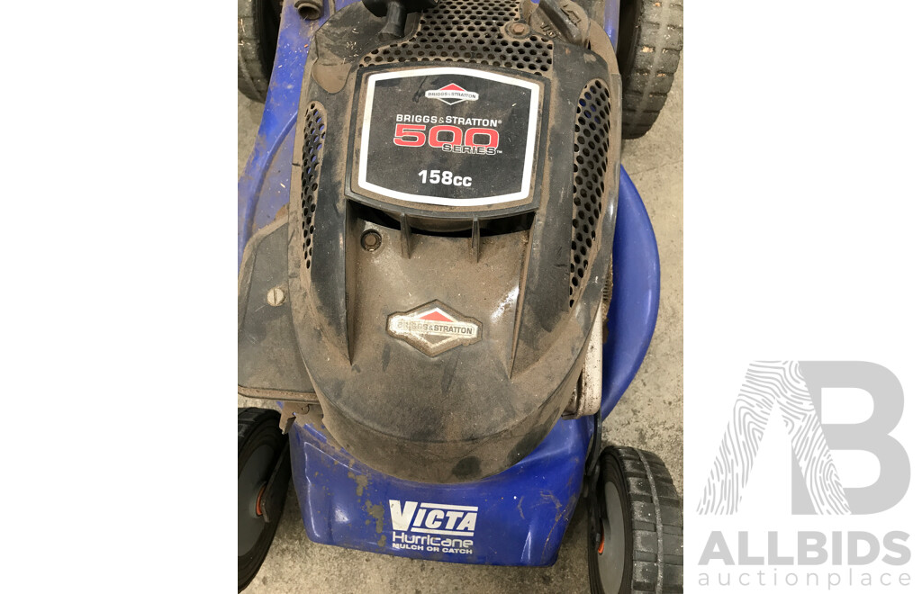 Victa Hurricane Mulch on Catch Lawn Mower