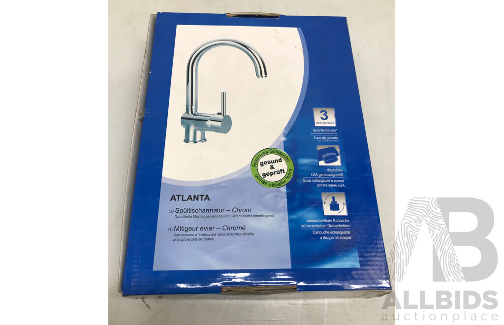 Atlanta Chrome Sink Mixer
