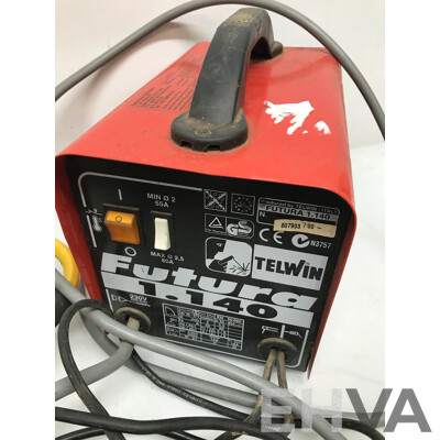 Telwin Futura Welder, Work Light, Smoldering Torch, and Assorted Tools and Bits