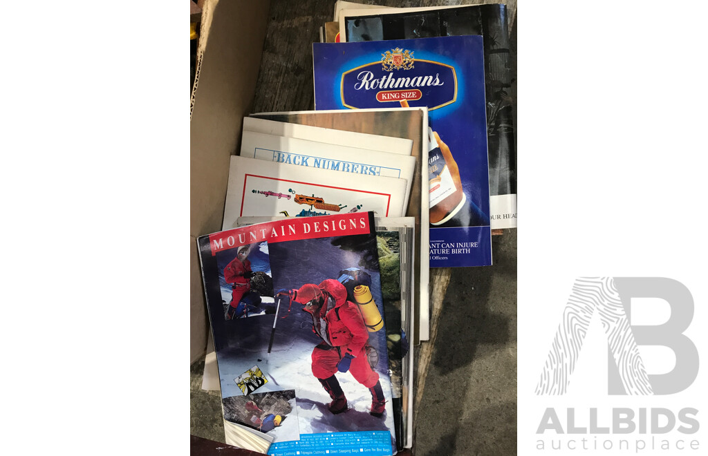 Bulk Lot of Assorted Hand Tools, Bit Sets, Magazines, and More