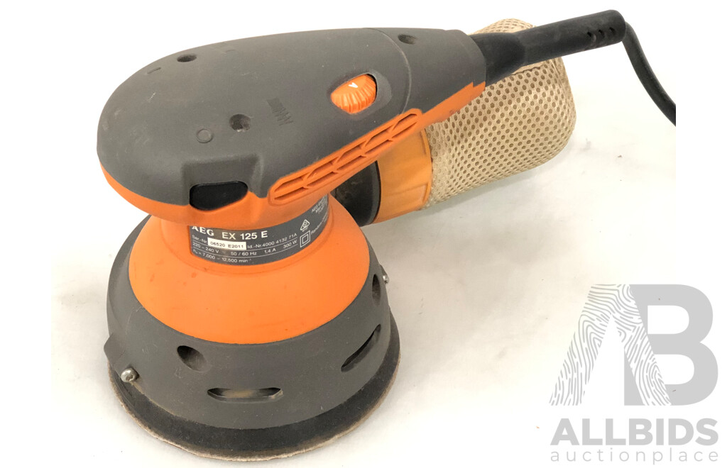 AEG Electric 125mm Random Orbital Sander