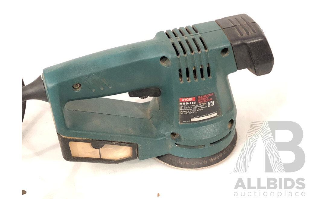 Ryobi Electric 115mm Random Orbital Sander