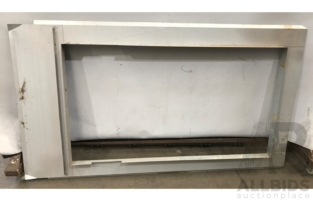 Hinged Window with Aluminium and Timber Frame