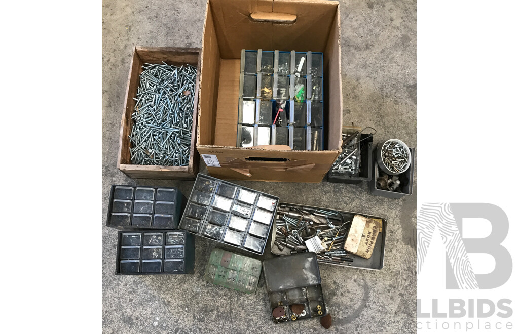 Bulk Lot of Assorted Tool Bits and Sets