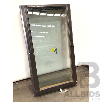 Hinged Window with Aluminium and Timber Frame