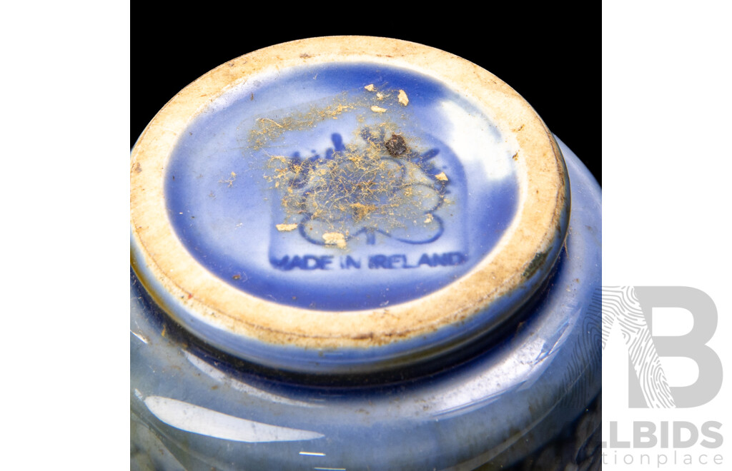 Collection Retro Ceramic Pieces Including Martin Boyd Vase, Wade Dish, Gomoy Humidor and More