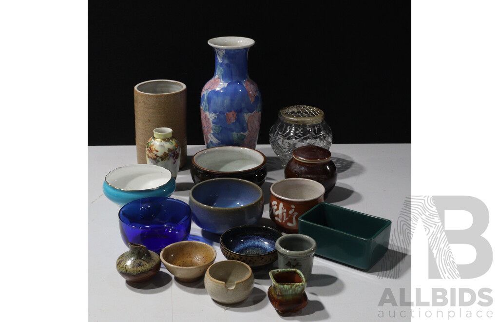 Collection Studio Pottery Dishes, Vases and Other Ceramics and More