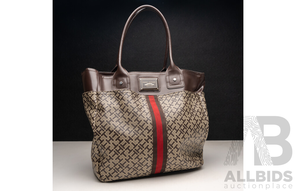Tommy Hilfiger Vintage Tote Bag, 33x31x13