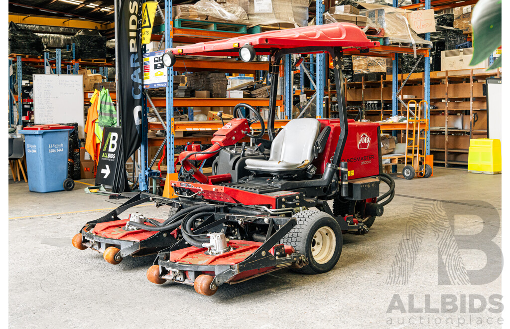 2011, Toro Groundsmaster® 3500-D Zero Turn Ride on Mower