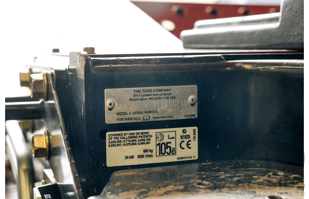 2011, Toro Groundsmaster® 3500-D Zero Turn Ride on Mower