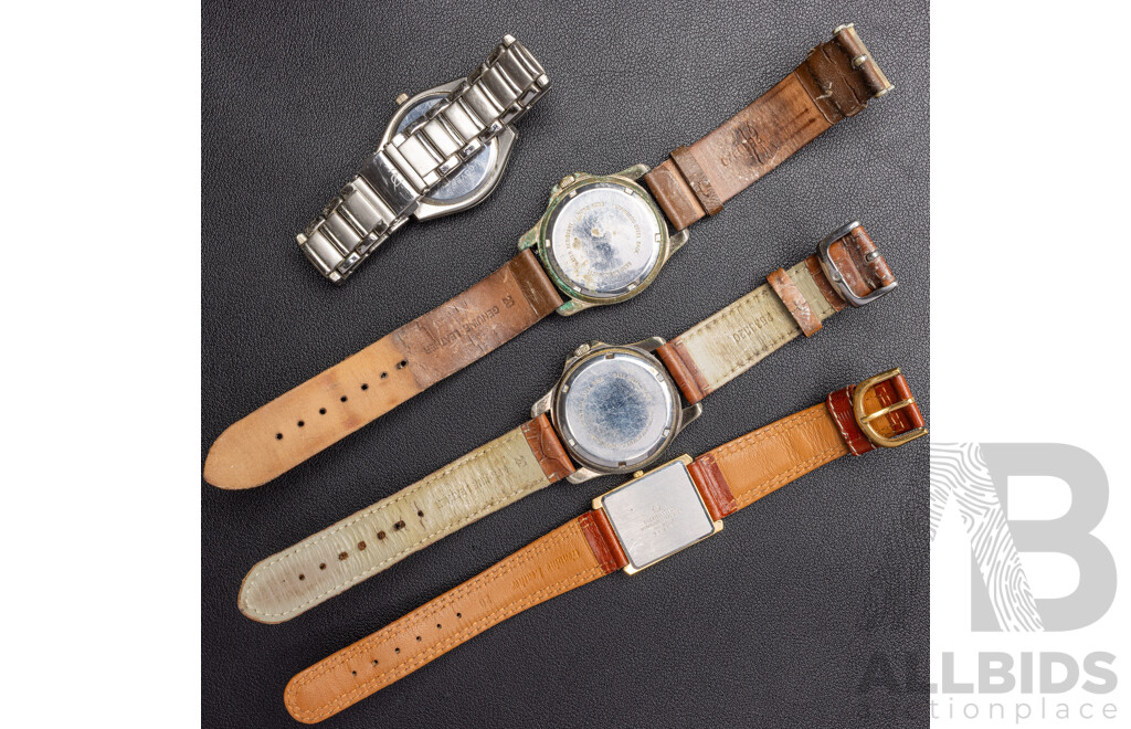 Collection of (4) Dress Watches Including Titus & Swagman