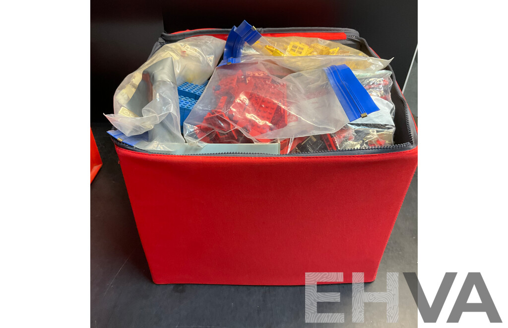 Box of LEGO Pieces Includes Vintage Bits, Jango Fett (8011)