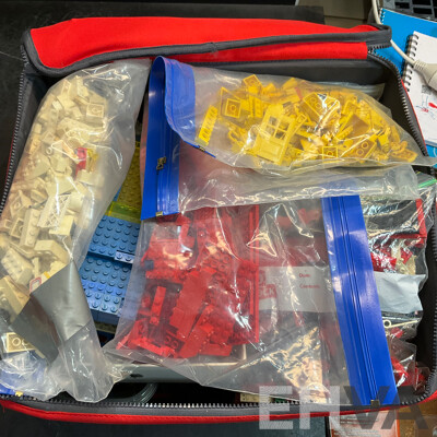 Box of LEGO Pieces Includes Vintage Bits, Jango Fett (8011)